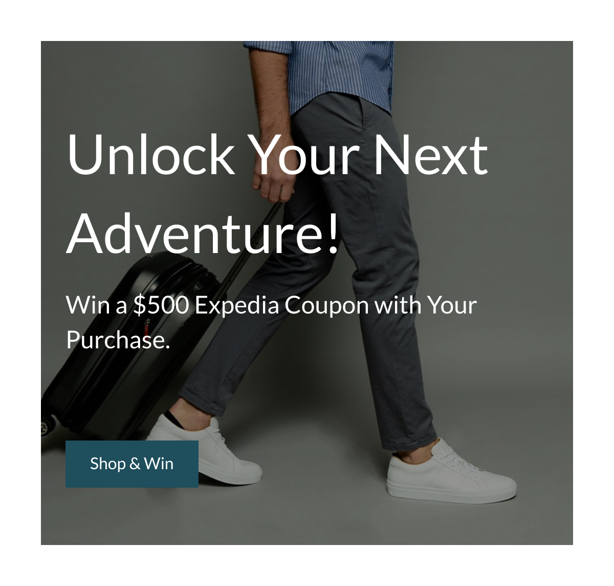  Unlock Your Next Adventure! Win a $500 Expedia Coupon with Your Purchase. Shop & Win