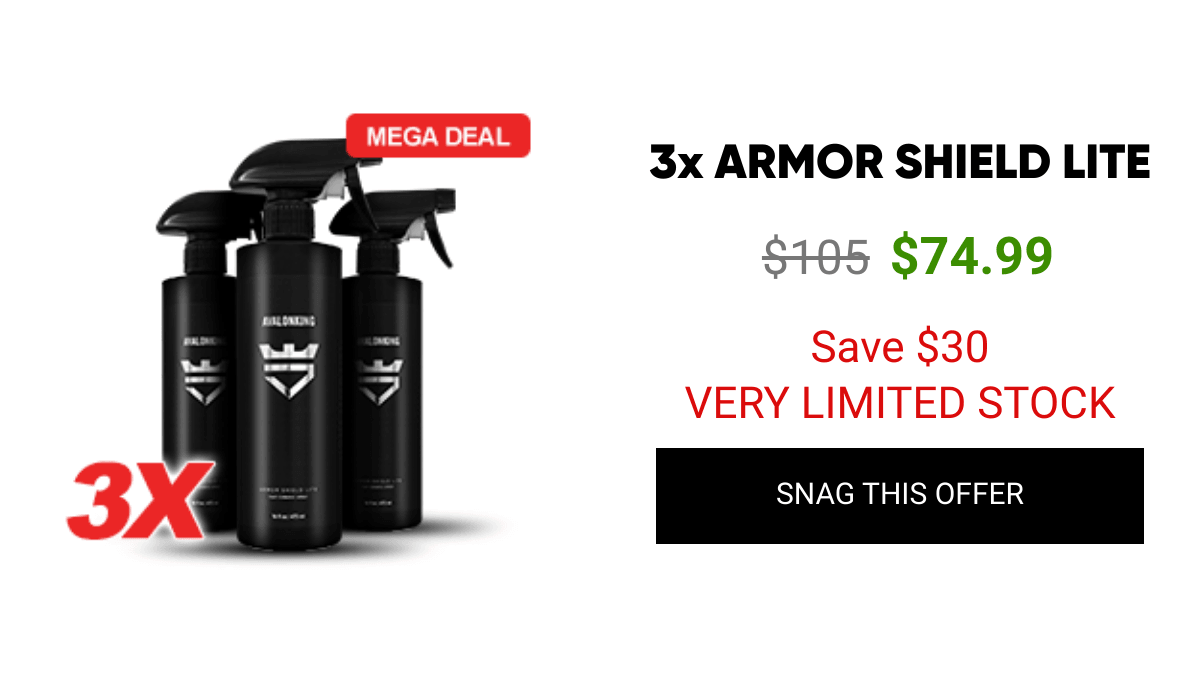 List of products:  3x ARMOR SHIELD IX 2x ARMOR SHIELD MAX 3x ARMOR SHIELD LITE