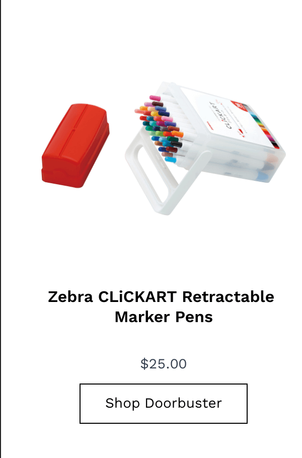 List of products:  Zebra CLiCKART Retractable Marker Pens Zebra Mildliner Desk Collection Montegrappa Elmo 01  Delta Duna Regal Skies Pelikan Souveran M800 Green Demonstrator  Caran dAche 849 Claim Your Style Ballpoint Pen Ferris Wheel Press Diplomat Aero Esterbrook Estie Fountain Pen - Nouveau Blue (Bundle Set) (Doorbuster) Esterbrook Estie Fountain Pen - Quirky Leaf (Bundle Set) (Doorbuster) Esterbrook Estie Fountain Pen - Funky Lake (Bundle Set) (Doorbuster) Esterbrook Estie Fountain Pen - Incredible Rock (Bundle Set) (Doorbuster) Laban 325 Platinum #3776 Century  Pelikan M205 Rose Quartz S.T. Dupont Defi Millennium  Monteverde Ritma  Conklin Duragraph