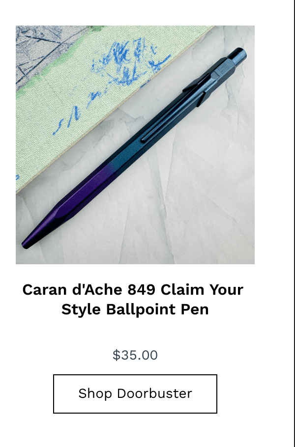 List of products:  Zebra CLiCKART Retractable Marker Pens Zebra Mildliner Desk Collection Montegrappa Elmo 01  Delta Duna Regal Skies Pelikan Souveran M800 Green Demonstrator  Caran dAche 849 Claim Your Style Ballpoint Pen Ferris Wheel Press Diplomat Aero Esterbrook Estie Fountain Pen - Nouveau Blue (Bundle Set) (Doorbuster) Esterbrook Estie Fountain Pen - Quirky Leaf (Bundle Set) (Doorbuster) Esterbrook Estie Fountain Pen - Funky Lake (Bundle Set) (Doorbuster) Esterbrook Estie Fountain Pen - Incredible Rock (Bundle Set) (Doorbuster) Laban 325 Platinum #3776 Century  Pelikan M205 Rose Quartz S.T. Dupont Defi Millennium  Monteverde Ritma  Conklin Duragraph